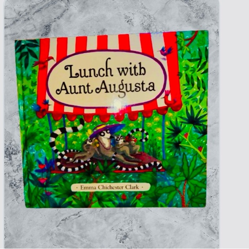 BOOKS - Adorable PGC Children’s Book 
Lunch w Aunt Augusta Full Color.Clark 1992